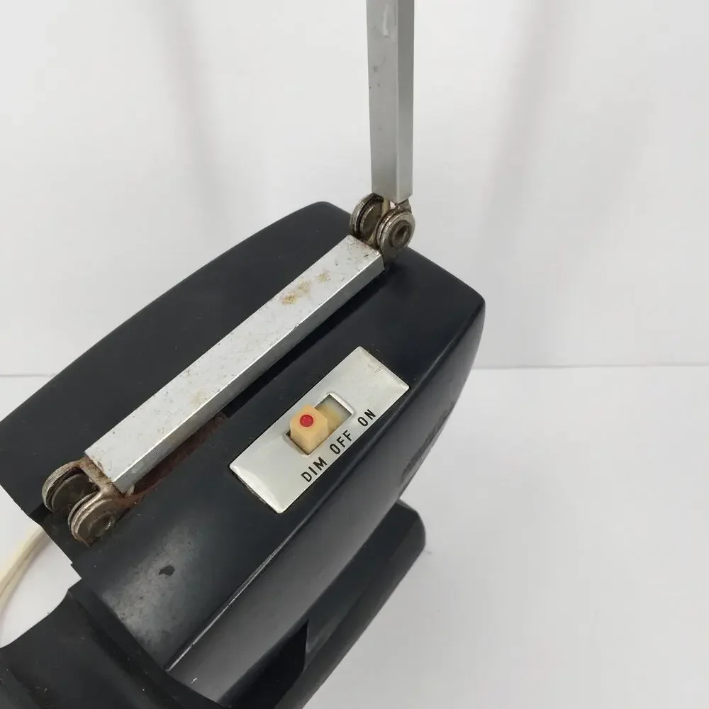 Vintage Mid Century French Industrial Desk Lamp
